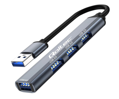 Hub USB QOLTEC USB-A 4x USB 3.0 53791